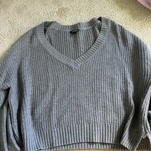 wild fable oversized grey sweater!